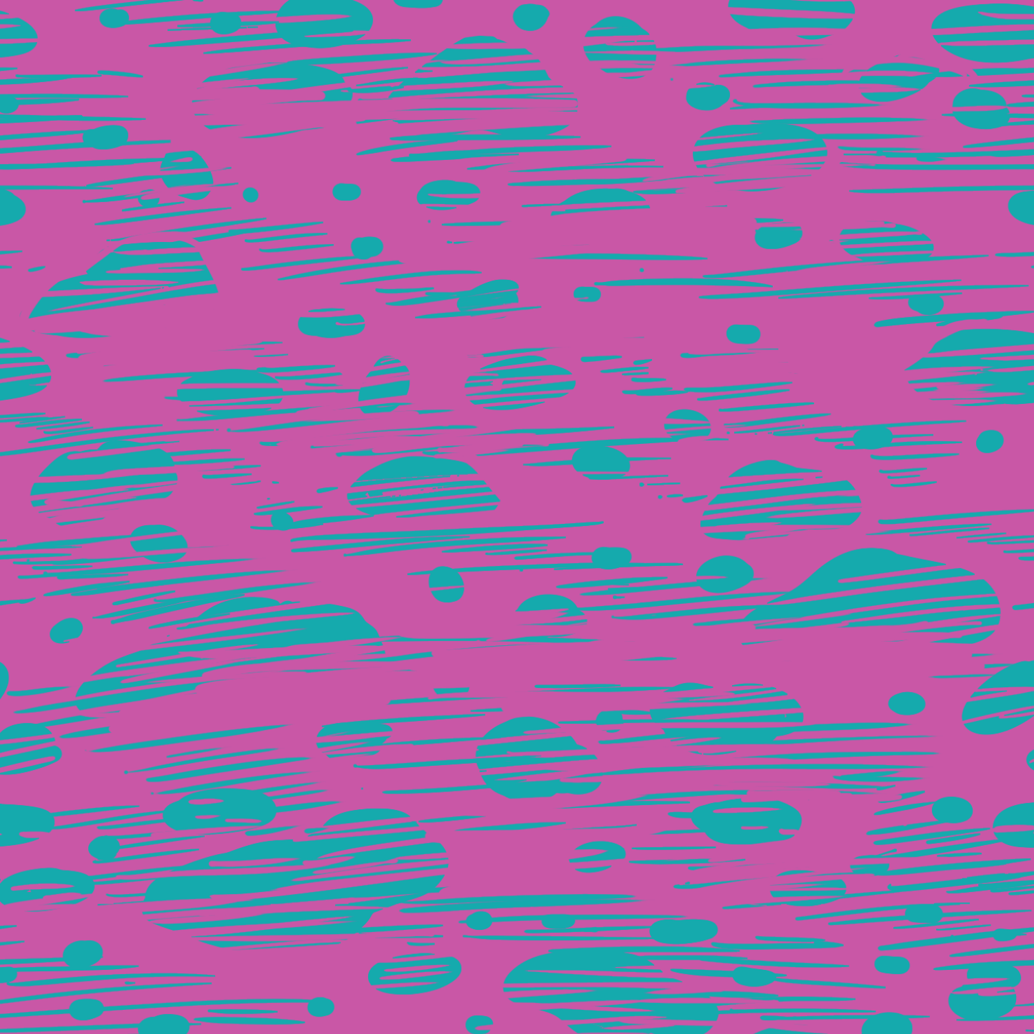 Teal and Raspberry Pattern
