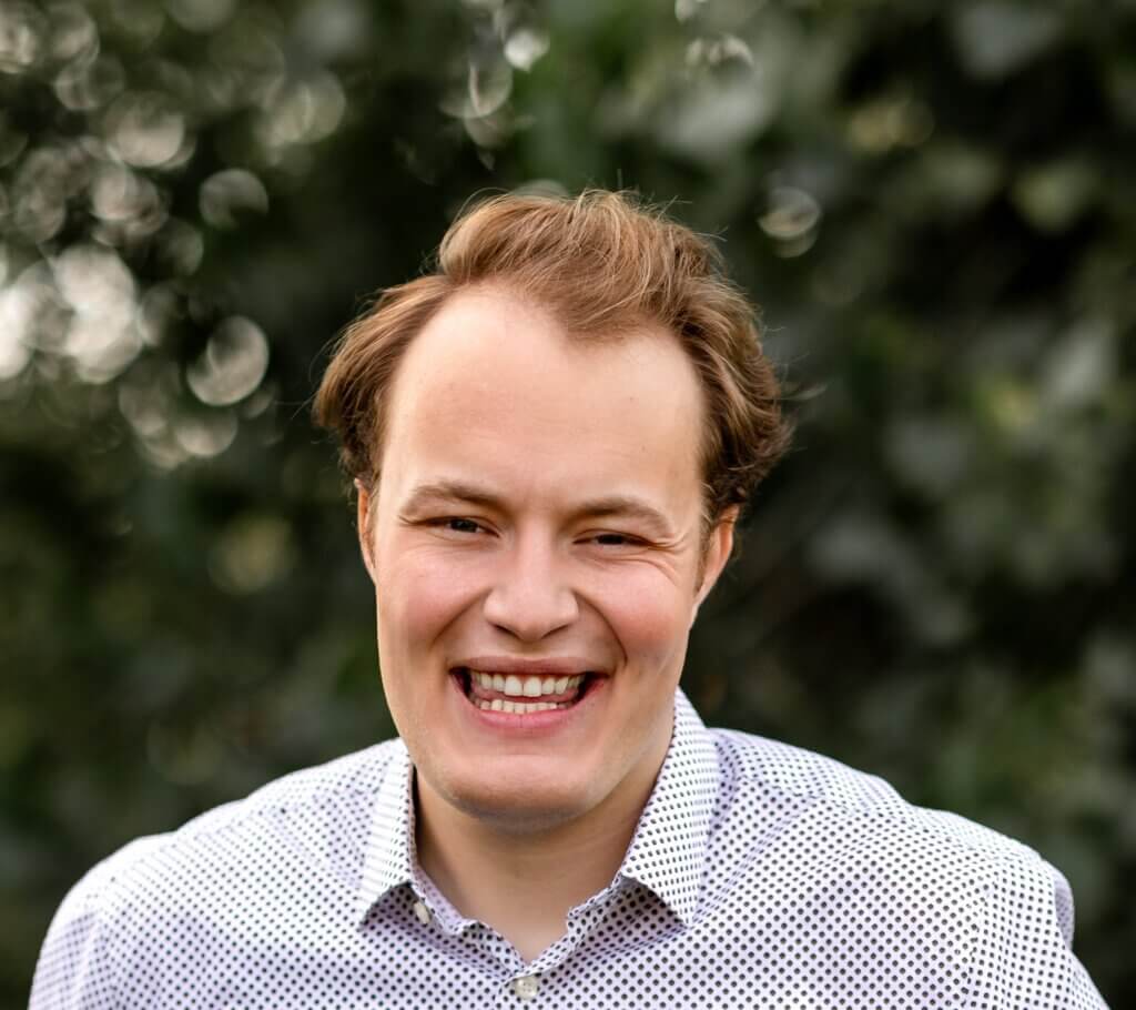Picture of a person smiling