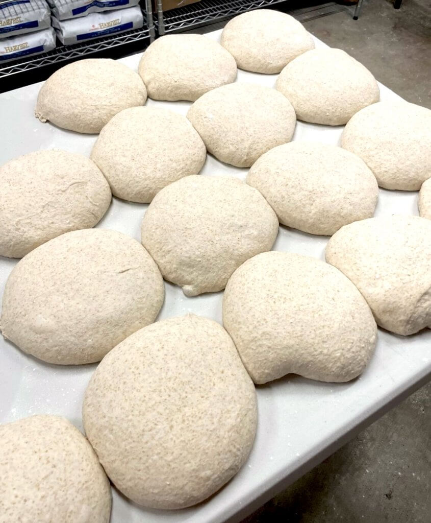 Loves of bread rising.