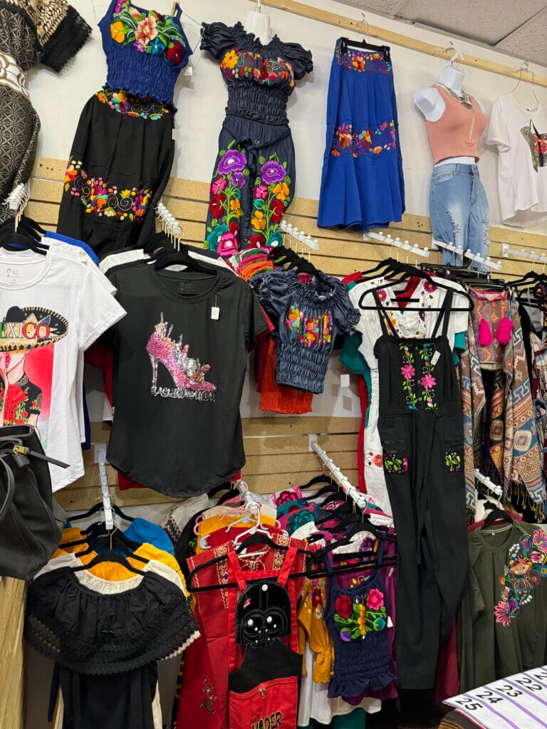 Clothing at Cielito Lindo