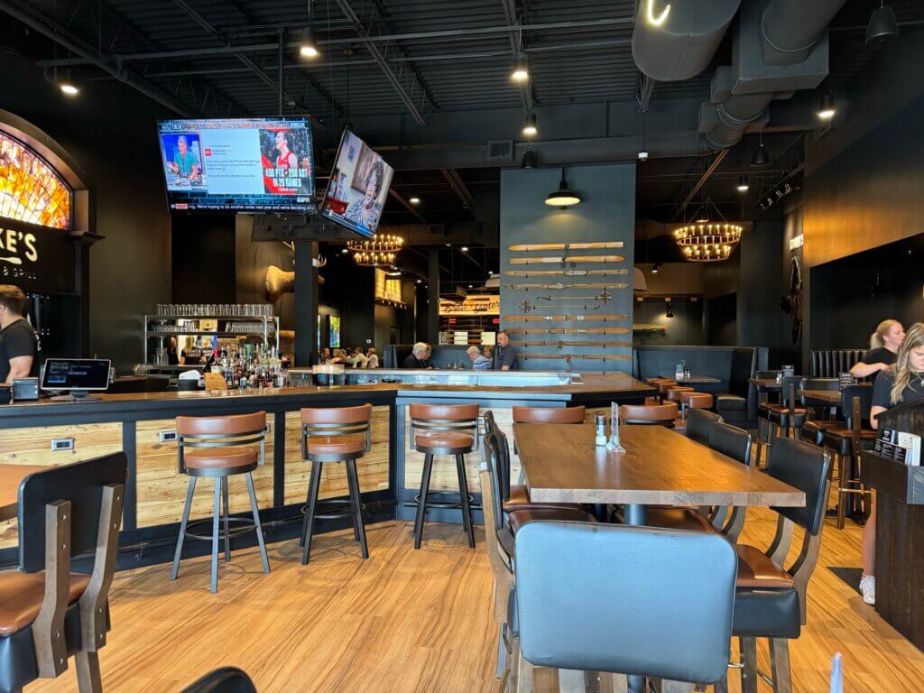 New Interior of D Mike's