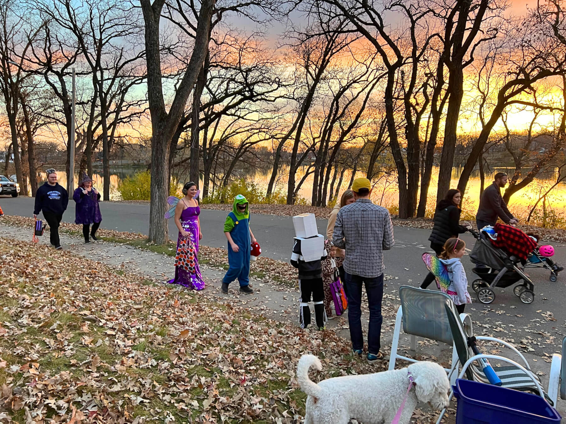 Trick-or-treaters