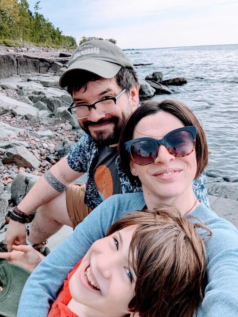 Jenna, Pete, and Max Ray